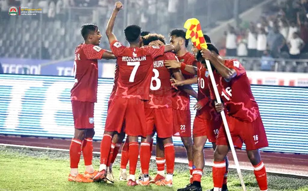 বাংলাদেশ হংকংয়ের কাছে ৪-৩ গোলে হেরে এশিয়ান কাপের সম্ভাবনা হারাল