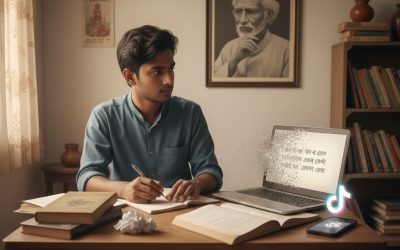 টিকটক ছেড়ে কবি