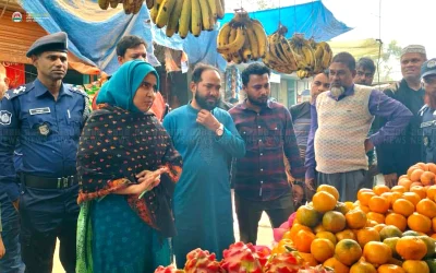 মেঘনায় ভ্রাম্যমাণ আদালতের অভিযান, মিষ্টি দোকানিকে জরিমানা