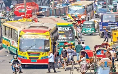 যানজট কমাতে ও শৃঙ্খলা ফেরাতে ডিএমপির বিশেষ ট্রাফিক অভিযান